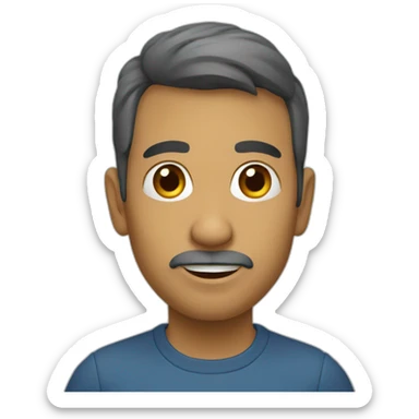 a palavra "não" sticker