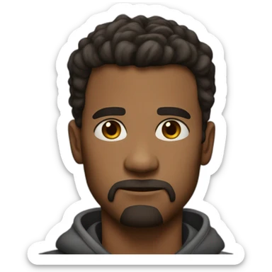 Thousand-yard stare sticker