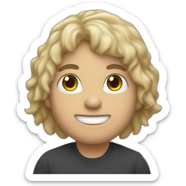 Quelqu'un qui salue un public sticker