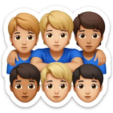 kpop bts group sticker