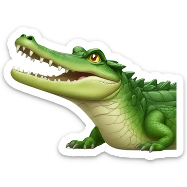 crocodile sticker