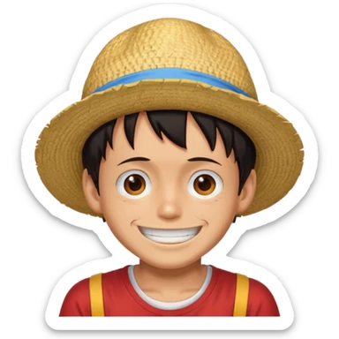 Luffy sticker