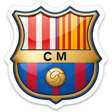 Barcelona logo sticker