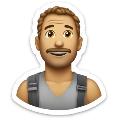 La faccia arrabbiata mentre piange sticker