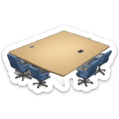 meeting table sticker