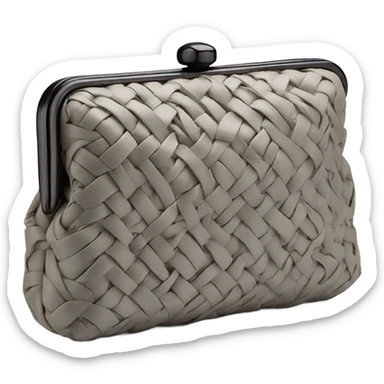 Andiamo Clutch bottega veneta sticker
