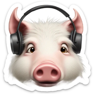 razorback sad listening to phoebe bridgers sticker