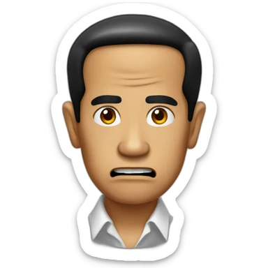 angry-jokowi-with-red-face sticker