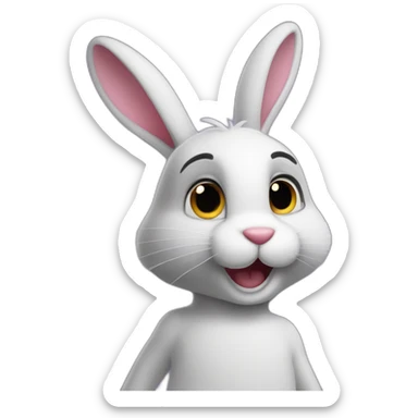 bonnie the bunny, animatronic bunny sticker
