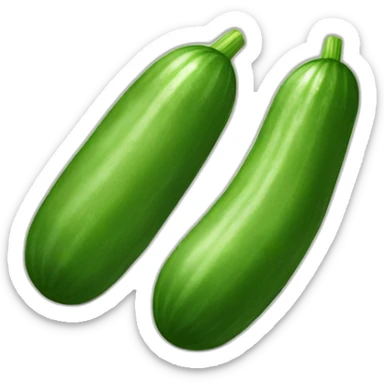 cucumber sticker