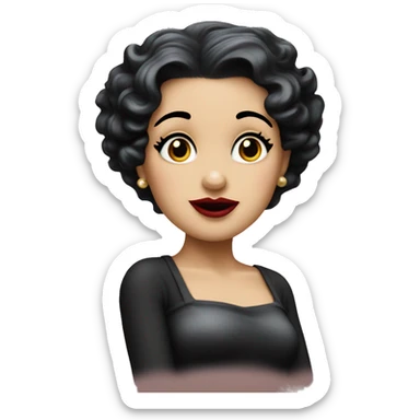 betty boop sticker