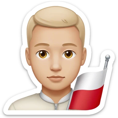 Man polish patriot poland
 sticker