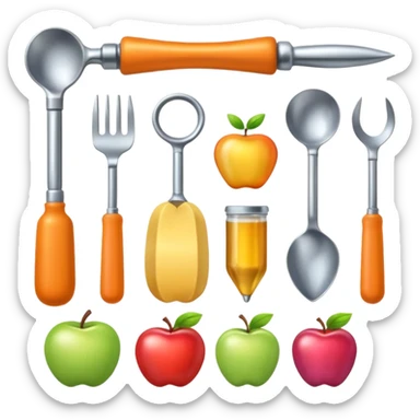 nutrition tools sticker
