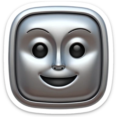 Create a image showing new manufacturing technology like metal 3d printing sticker