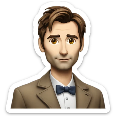 Girl-Companion-DoctorWho-David-Tennant sticker