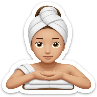 Harmony relax massage sticker