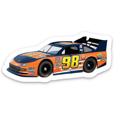 Dirt late model  sticker