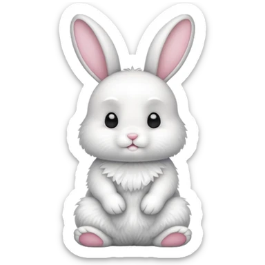 yugy bunny bunny bunny sticker