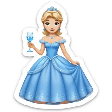 cinderella emoji sticker
