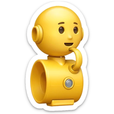 Generate whistle emoj sticker
