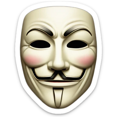 v pour vendetta sticker