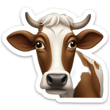 Vache qui rigole sticker