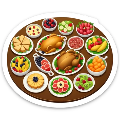 Catering para eventos sticker