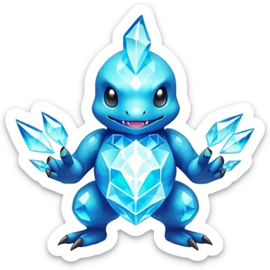Elemental Electric-type natural Pokémon-Fakémon-creature sticker