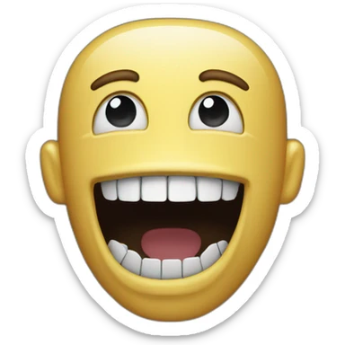 Zipper Mouth Face emoji sticker