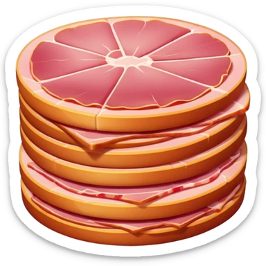 ham stacked sticker