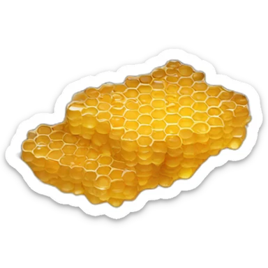 Car loaded with honey sticker