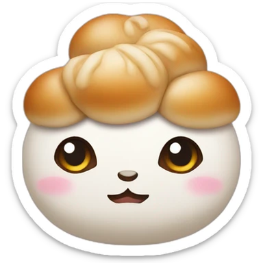 Chinese-bun sticker