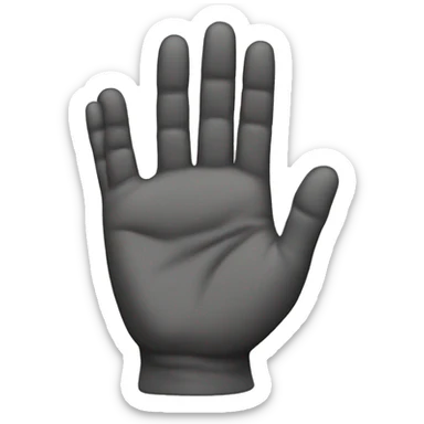 hand with ID sticker