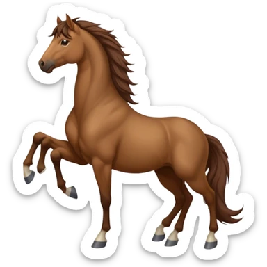 centaur a creature with the upper body of a man, and lower body of a horse sticker
