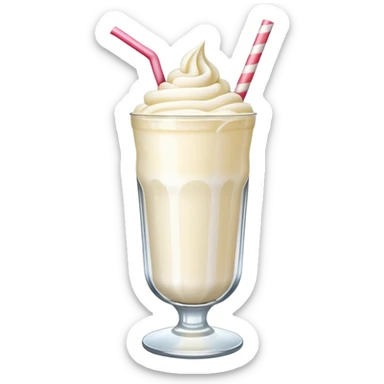 vanilla milkshakw sticker