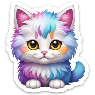 kitten sticker