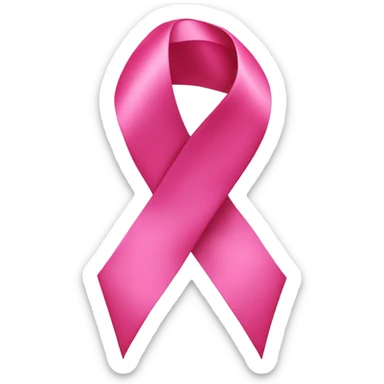 Ribbon pink  sticker