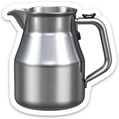 inox Milk pitcher

 sticker