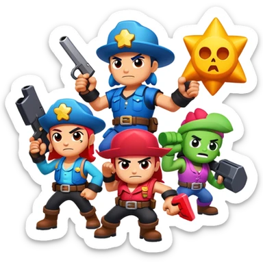 Brawl stars sticker