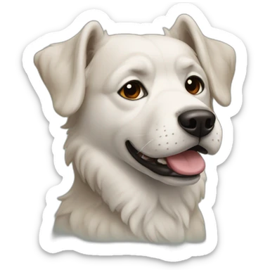 Perro mastín sticker