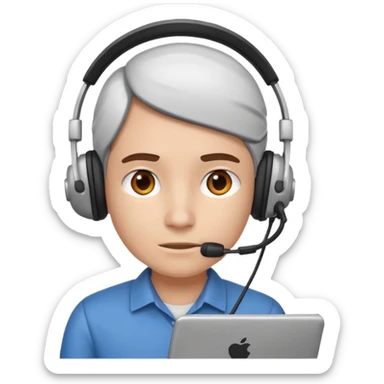 bored at work sticker