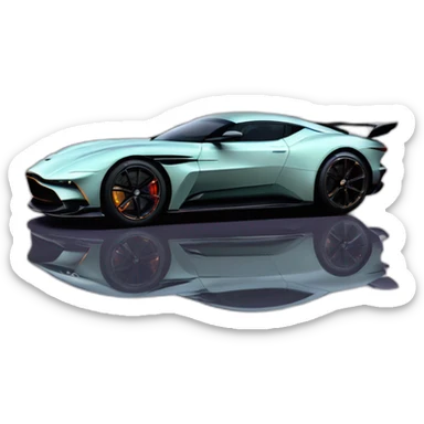Une Aston martin vulcan sticker
