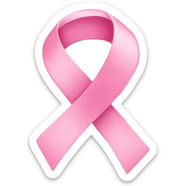 pink ribbon sticker