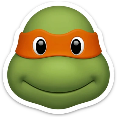 Ninja turtle sticker