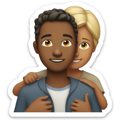 Mother and son sticker