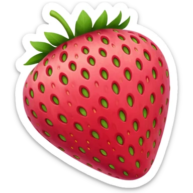 strawberry rhubarb sticker