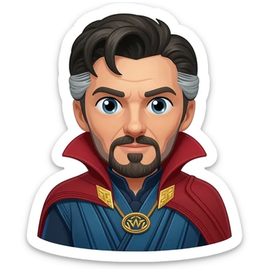 Doctor Strange says goodbye sticker