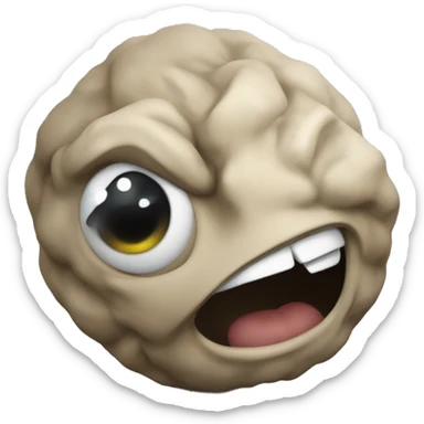 Sisyphus happy sticker