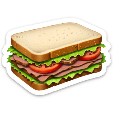 roast beef sandwich sticker