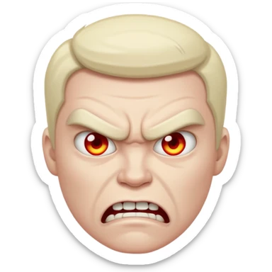 Animosity - strong hostility or ill feeling toward someone sticker